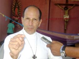 El sacerdote Alejandro Solalinde Guerra está hospitalizado por lo que podría ser dengue. ARCHIVO  /