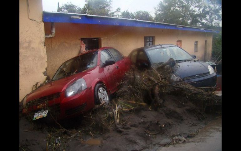 La tormenta tropical ''Ernesto'' ha provocado inundaciones en la zona centro de la entidad. NTX  /