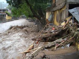 La tormenta tropical ''Ernesto'' ha provocado inundaciones en estados como Veracruz, Guerrero y Oaxaca. NTX  /