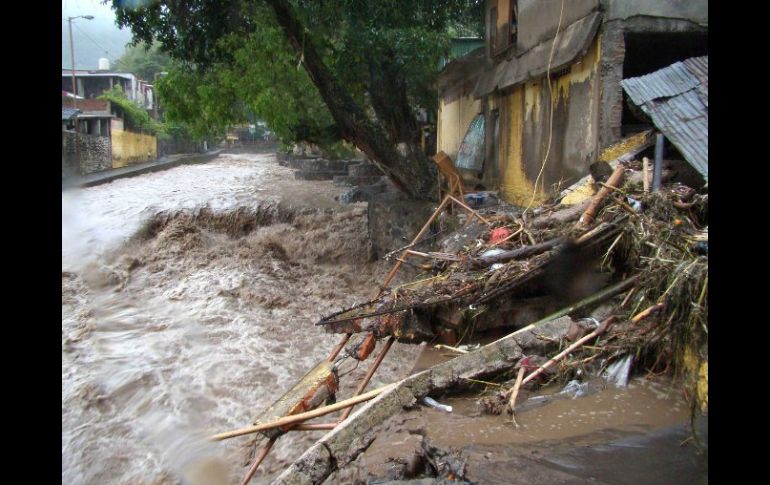 La tormenta tropical ''Ernesto'' ha provocado inundaciones en estados como Veracruz, Guerrero y Oaxaca. NTX  /