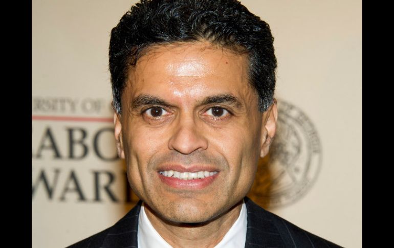 Fareed Zakaria también colabora con el periódico The Washington Post y ha escrito libros. AP  /