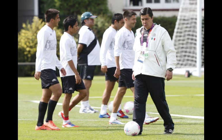 La presea más esperada para la Delegación Mexicana es la que obtendrá el equipo de futbol. EFE  /