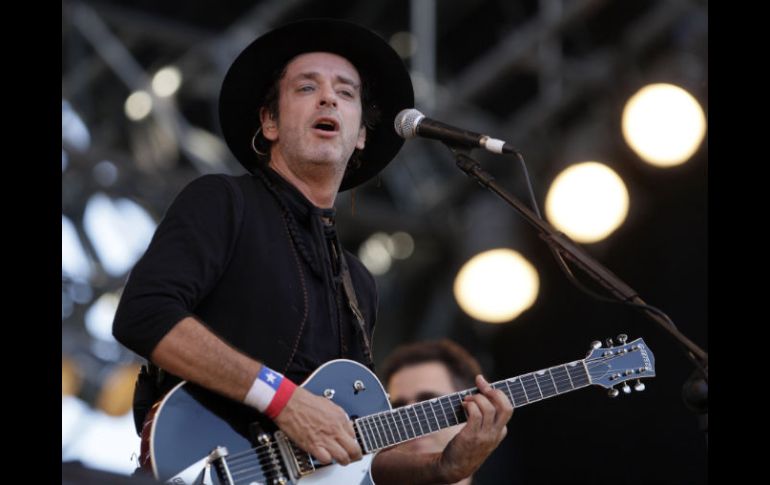 Cerati en un show en Chile, 2010. AP  /