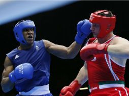 Esta fue la segunda medalla de oro que ganó Gran Bretaña en el boxeo olímpico de Londres. AFP  /