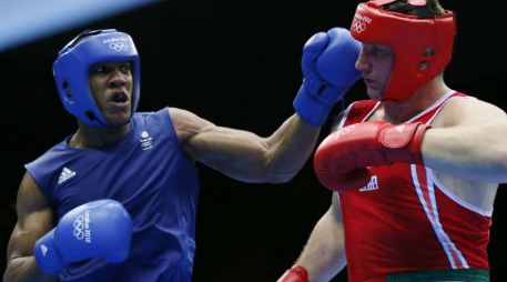 Esta fue la segunda medalla de oro que ganó Gran Bretaña en el boxeo olímpico de Londres. AFP  /