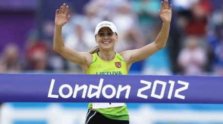 Con su victoria en la prueba 302 de Londres 2012, Asadauskite cierra el telón deportivo de estos Juegos Olímpicos. AP  /