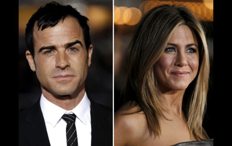 La actriz se comprometió con el guionista y actor Justin Theroux. AP  /