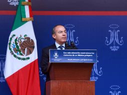 La medalla de oro la celebramos con gusto todos los mexicanos, dijo el Presidente durante un evento al que asistió. NTX  /