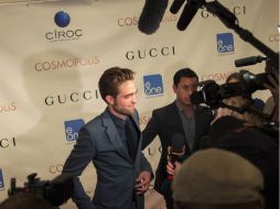 Pattison durante la premier de la cinta ''Cosmopolis'' en Nueva York. REUTERS  /