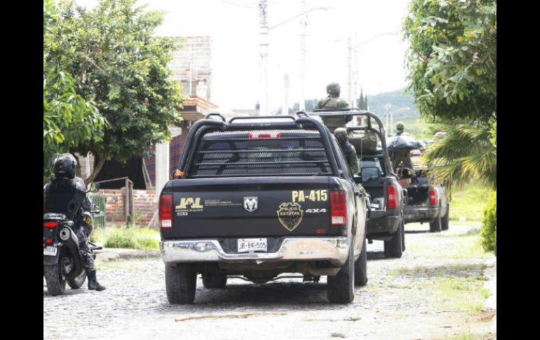 El operativo ocurrió en  la Colonia Lomas de San Agustín y Lomas de San Miguel.  /