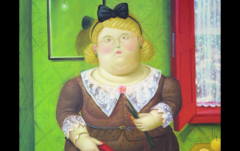 DE PESO. Una de las obras de Fernando Botero que el público del MAZ contempló en 2002, año en que fue inaugurado el museo.  /