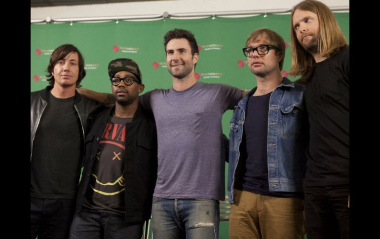 Maroon 5 reconoce que regresarán cada vez más a México ya que el público del país y ellos tienen un vínculo especial. AP  /