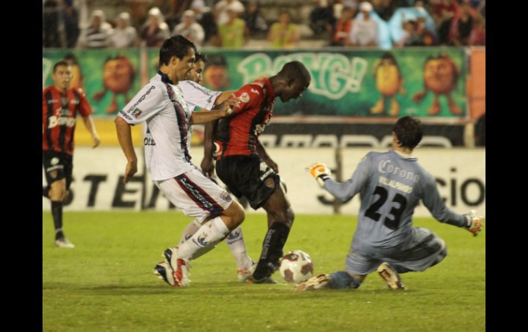 Los Potros del Atlante se enfrentaron la jornada pasada ante Jaguares, a quienes derrotaron 2-1. MEXSPORT  /