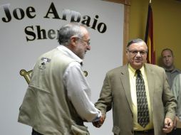 Javier Sicilia comenta que era importante ver al alguacil Joe Arpaio y confrontarlo. EFE  /