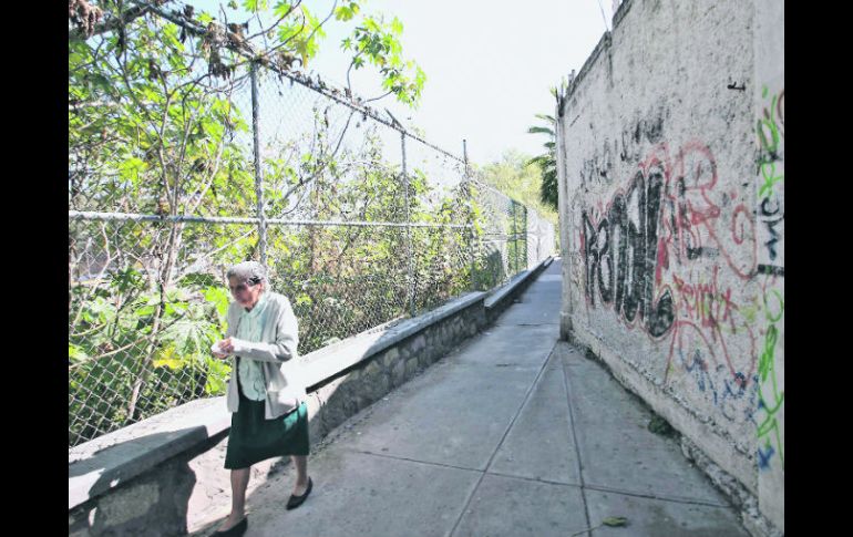 El grafiti está presente prácticamente en toda la ciudad, tanto en espacios públicos como en propiedad privada.  /