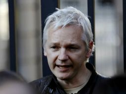 A pesar de tener asilo, autoridades británicas afirman que aprovecharán cualquier oportunidad para detener a Julian Assange. ARCHIVO  /