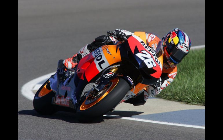 Dani Pedrosa domina toda la competencia en el mítico circuito en los Estados Unidos. REUTERS  /