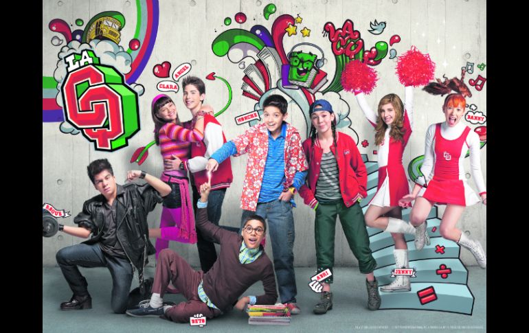 Elenco de ''La CQ'', coproducción de Televisa y Cartoon Network. ESPECIAL  /