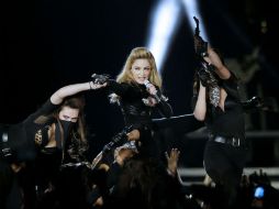 Madonna durante un show en Francia. AFP  /