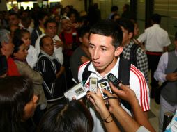 A Héctor Herrera le han ''llovido'' ofertas tras su buena actuación en Londres 2012. ARCHIVO  /