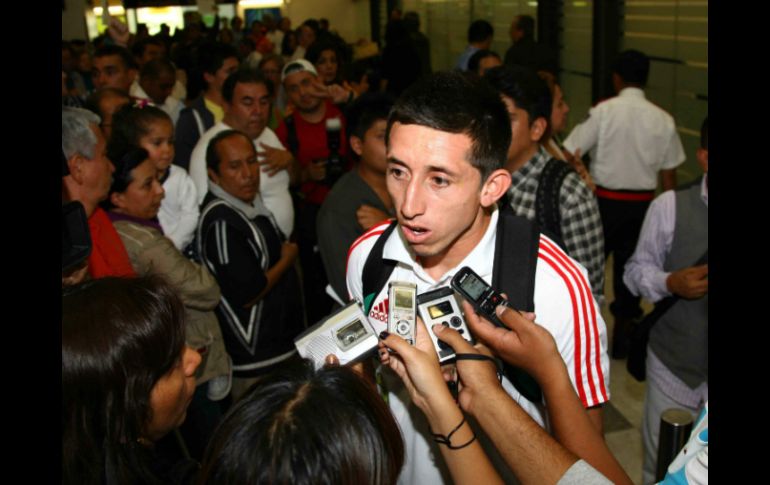 A Héctor Herrera le han ''llovido'' ofertas tras su buena actuación en Londres 2012. ARCHIVO  /