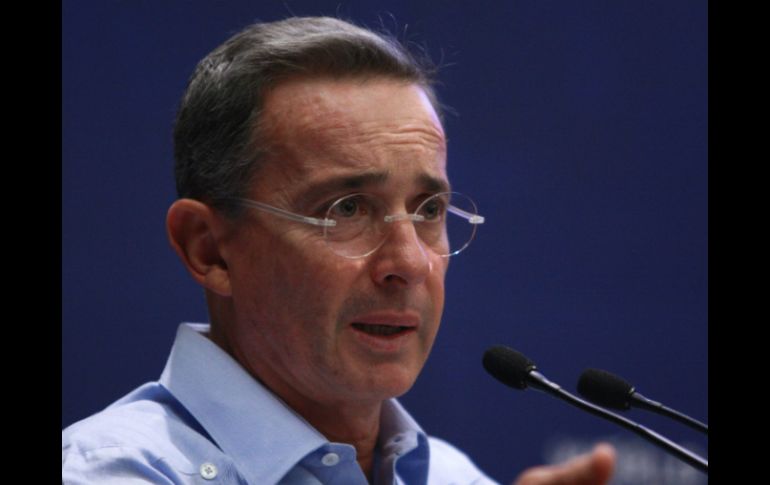 El ex presidente colombiano Álvaro Uribe. ARCHIVO  /