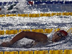 En la natación de aguas abiertas en los Juegos Olímpicos de Londres, Lizeth terminó en el lugar 21. ARCHIVO  /