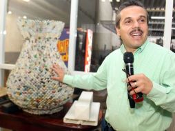 Rubén Reynoso, un talento jalisciense desperdiciado en temas de reciclaje.  /