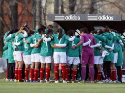 Las chicas de Leonardo Cuellar tratarán de pasar a la siguiente ronda el próximo domingo. MEXSPORT  /