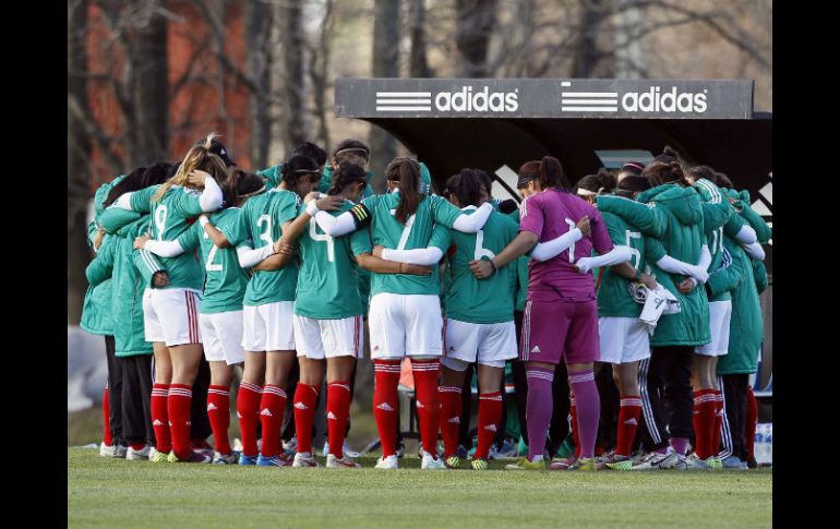 Las chicas de Leonardo Cuellar tratarán de pasar a la siguiente ronda el próximo domingo. MEXSPORT  /