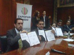 El municipio de Zapopan y la SSJ, a través del Seguro Popular, firmaron un Contrato de Prestación de Servicios Subrogados.  /