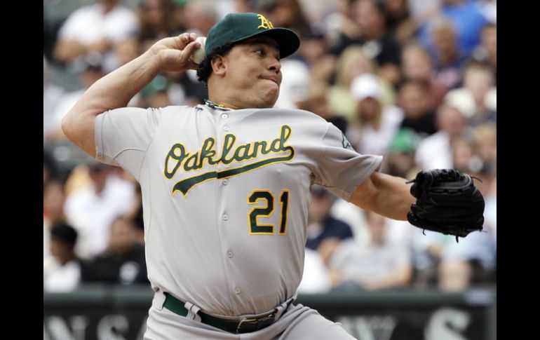 Bartolo Colón dice adiós a la temporada del 2012 en MLB. AP  /