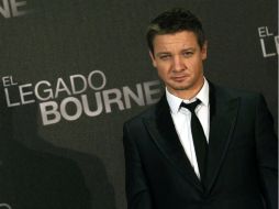 El actor Jeremy Renner, en conferencia de prensa sobre el estreno de la cinta 'El legado Bourn'. NTX  /