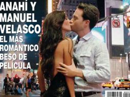 La imagen fue captada en Times Square en Nueva York y es la portada de la revista ''¡Hola!''. ESPECIAL  /