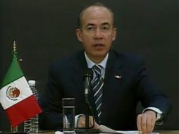 l Presidente Felipe Calderón dijo que su gobierno no tolerará la especulación ni el acaparamiento del huevo. ESPECIAL  /