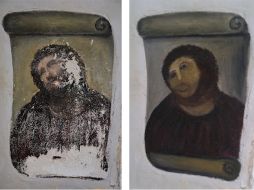 El término hace referencia a una imagen encontrada recientemente de un eccehomo del S. XX, que fue restaurado. REUTERS  /