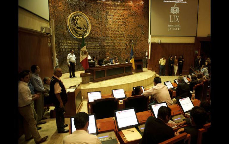 La sesión del Congreso inició con dos horas y media de retraso. ARCHIVO  /