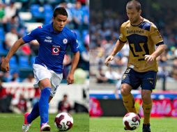 Villa (d) estuvo tres años en La Máquina, mientras que Barrera (i) salió de Pumas para emigrar a Europa. ESPECIAL  /