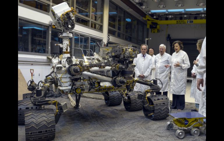 Tecnología desarrollada para la misión de Curiosity en Marte. AP  /