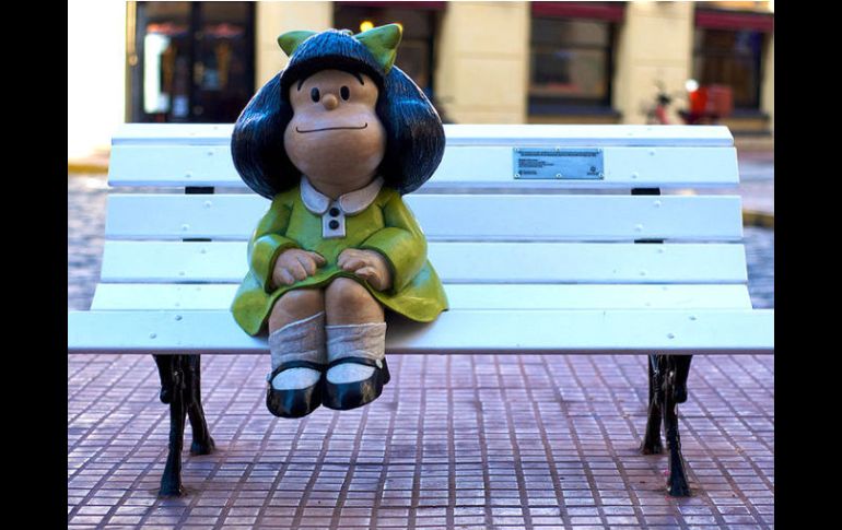 Mafalda esta situada en varias puntos de Argentina. ESPECIAL  /