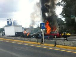 Las carreteras de ingreso a Guadalajara son constantemente patrulladas por personal de corporaciones policíacas. @julesProg ESPECIAL  /