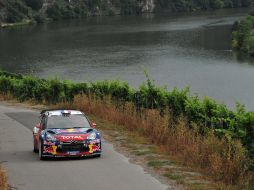 Sebastian Loeb comanda sin problemas el Rally en territorio teutón. EFE  /