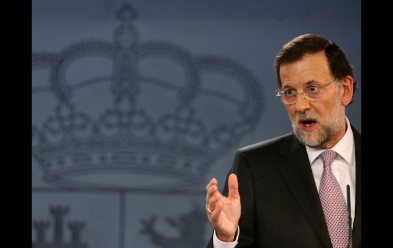 Rajoy dijo que el gobierno va a ayudar a Cataluña. REUTERS  /