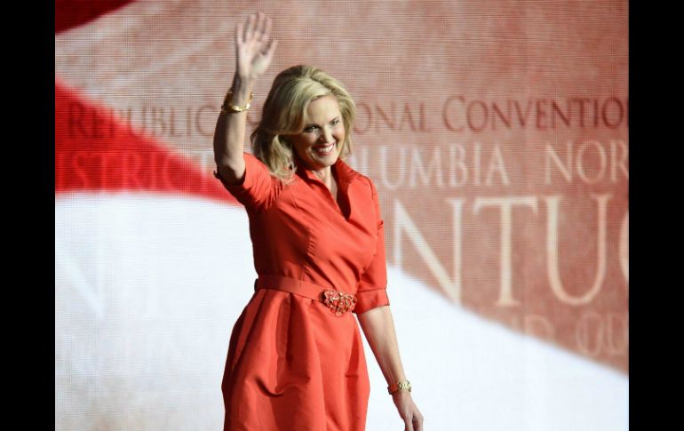 Ann Romney, esposa del candidato presidencial republicano Mitt Romney. EFE  /