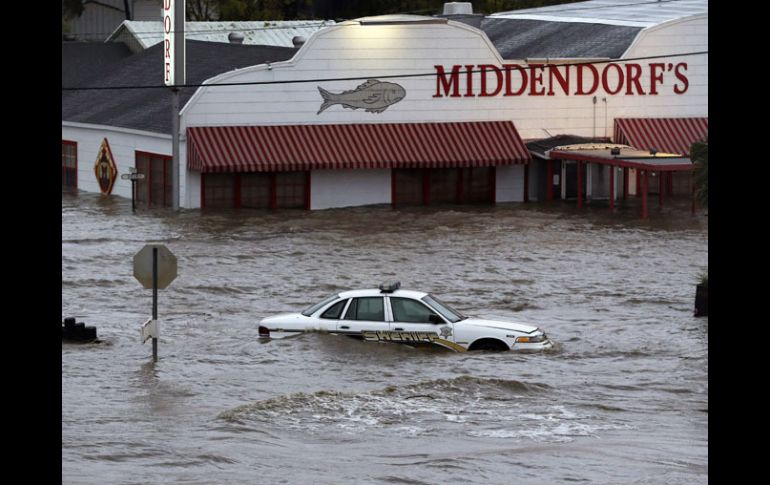 ''Isaac'' ha causado inundaciones en Luisiana y Misisipi. AP  /