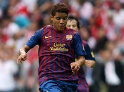 Explican que Jonathan dos Santos prefiere seguir en Barcelona aunque de antemano sabe que no tendrá muchos minutos de juego. ARCHIVO  /