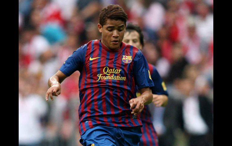 Explican que Jonathan dos Santos prefiere seguir en Barcelona aunque de antemano sabe que no tendrá muchos minutos de juego. ARCHIVO  /