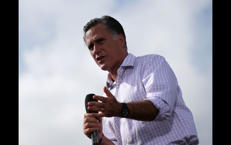 Romney se convirtió oficialmente en el candidato republicano a la presidencia de Estados Unidos. AFP  /