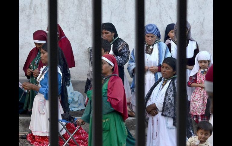 La secta religiosa ''La Nueva Jerusalén'', continúa impidiendo la impartición de clases en escuelas. NTX  /