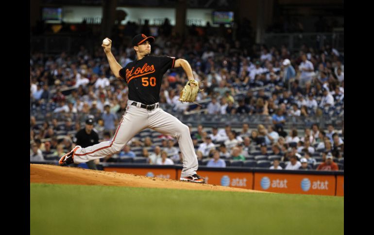 Miguel González sigue sumando buenas actuaciones en la Gran Carpa. AFP  /